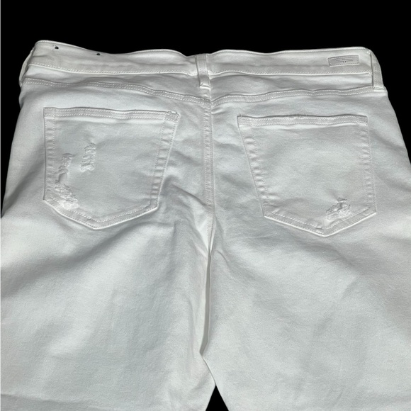 Liverpool Los Angeles, Size 12, White Capris. N28 - Picture 9 of 13